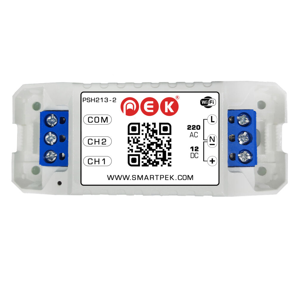 رله دو کانال هوشمند WIFI اسمارت پک