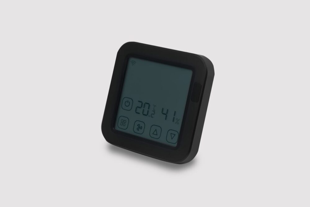 ریموت کنترلر با صفحه نمایش لمسی و سنسور دما و رطوبت WIFI تویا برند MOES